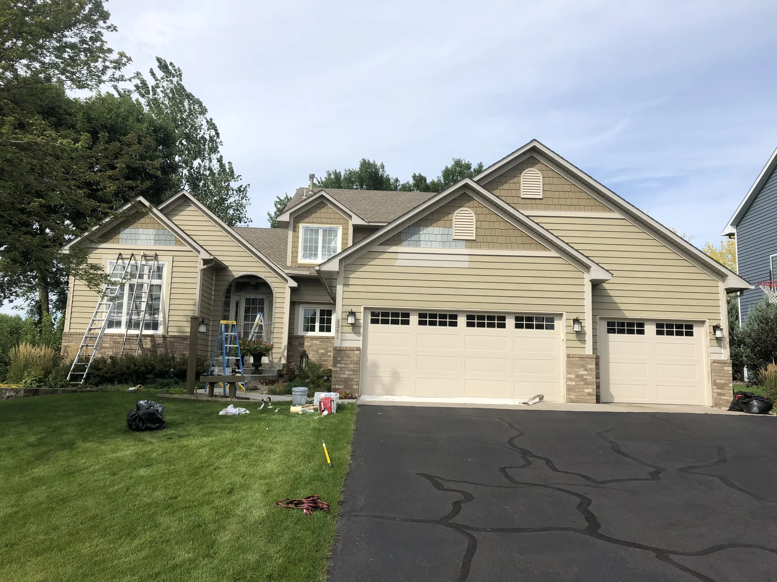 Maple Grove exterior before