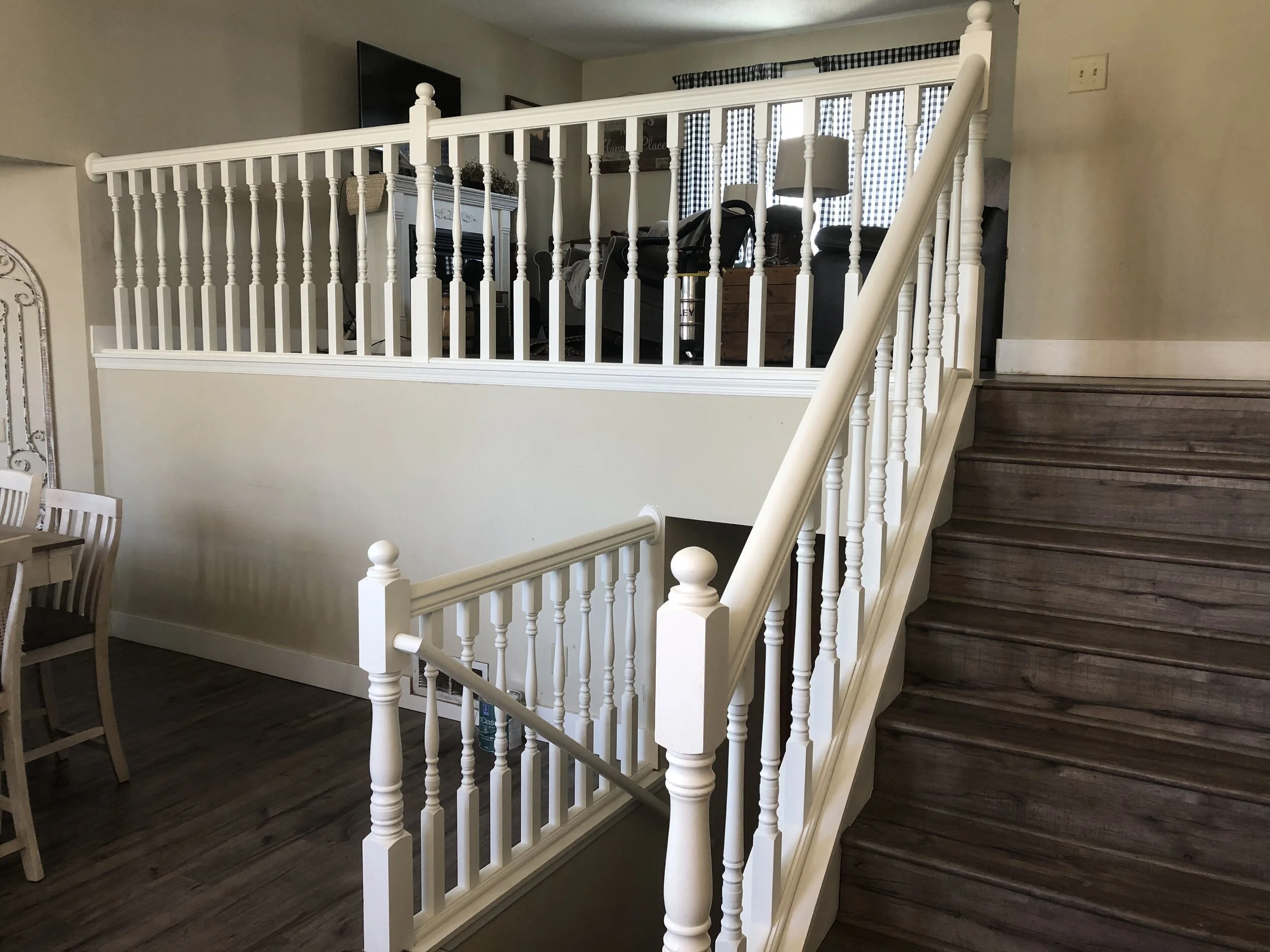 Blaine railings after