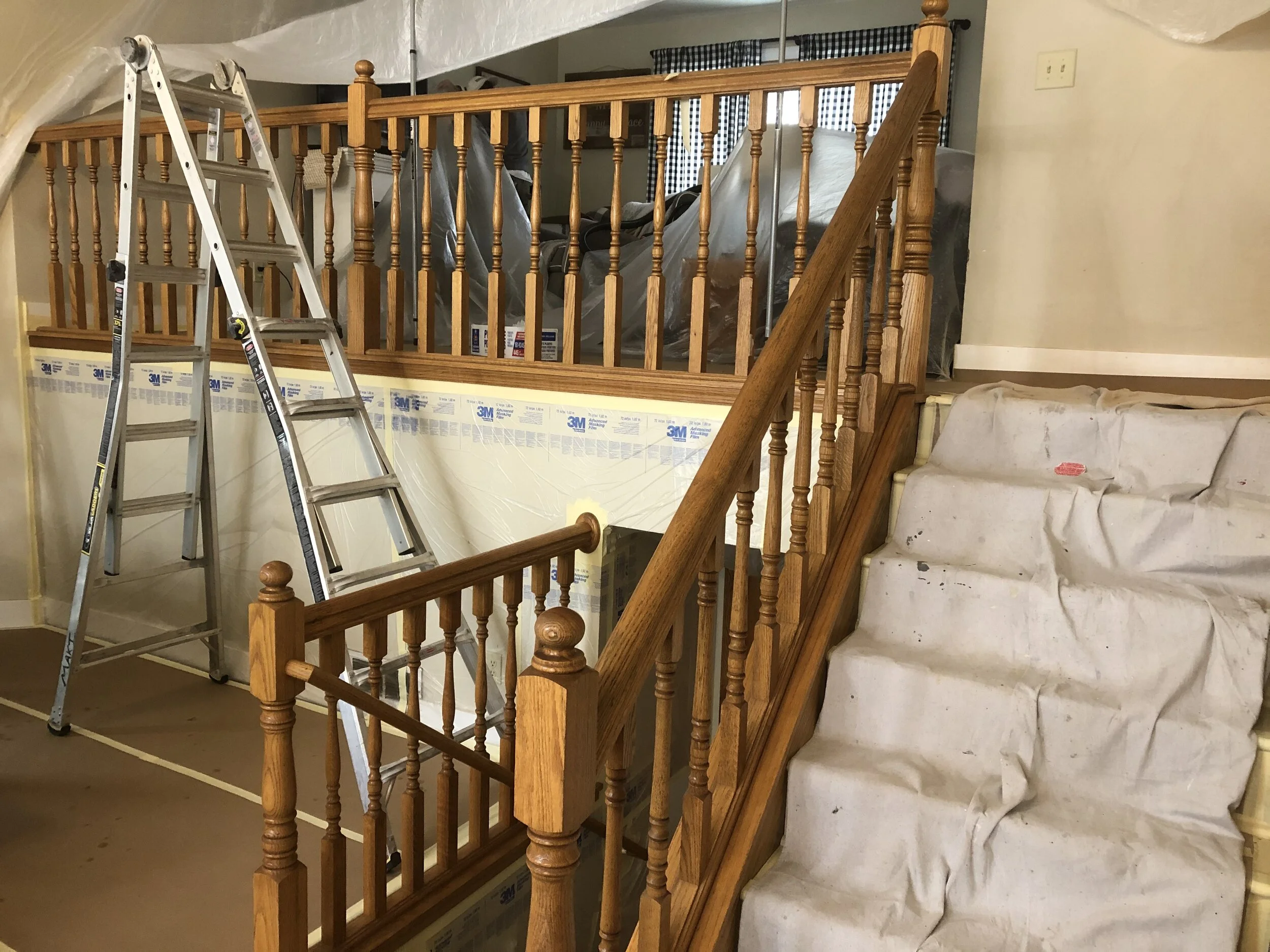 Blaine railings before