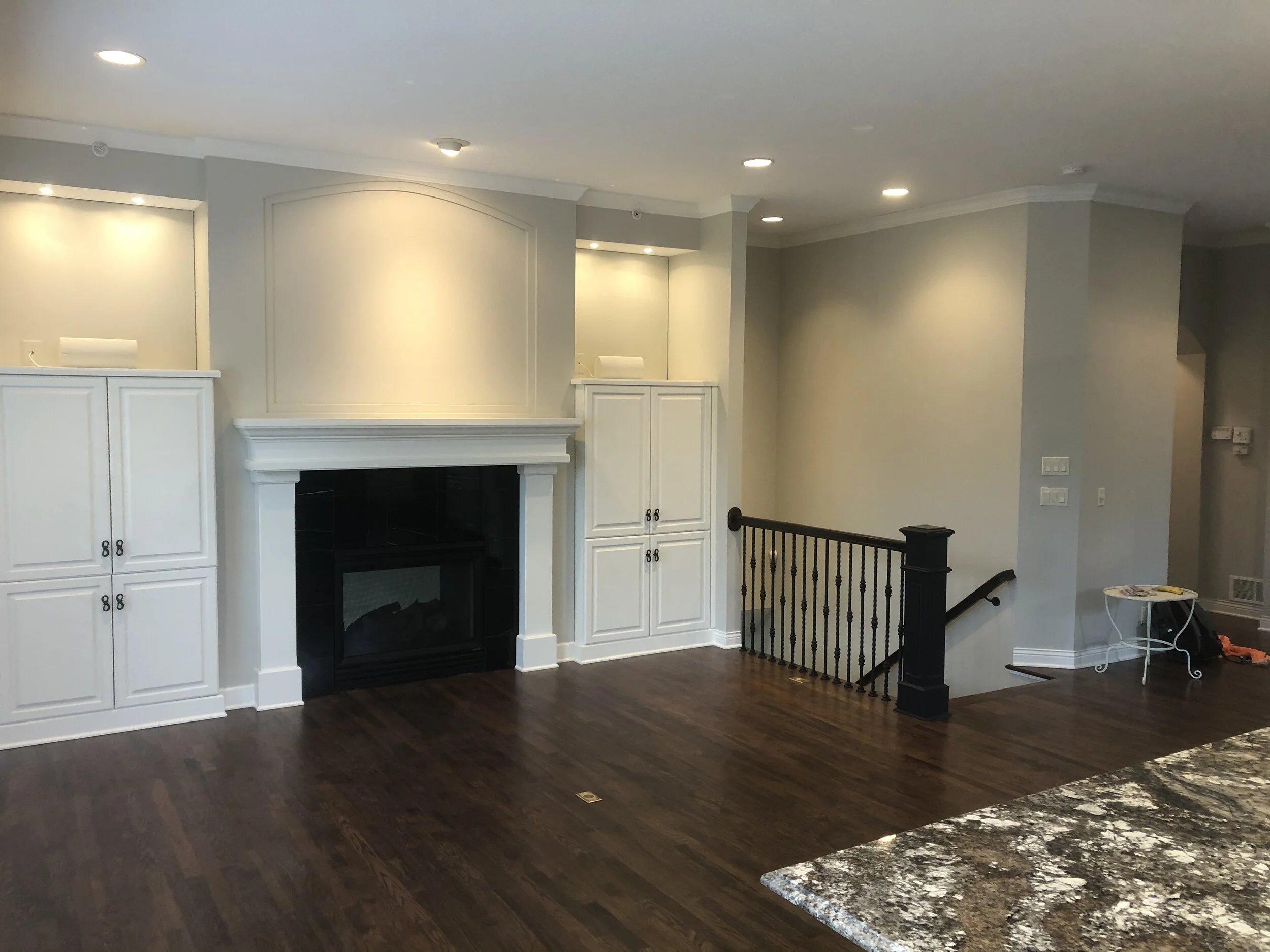 Wayzata living room after